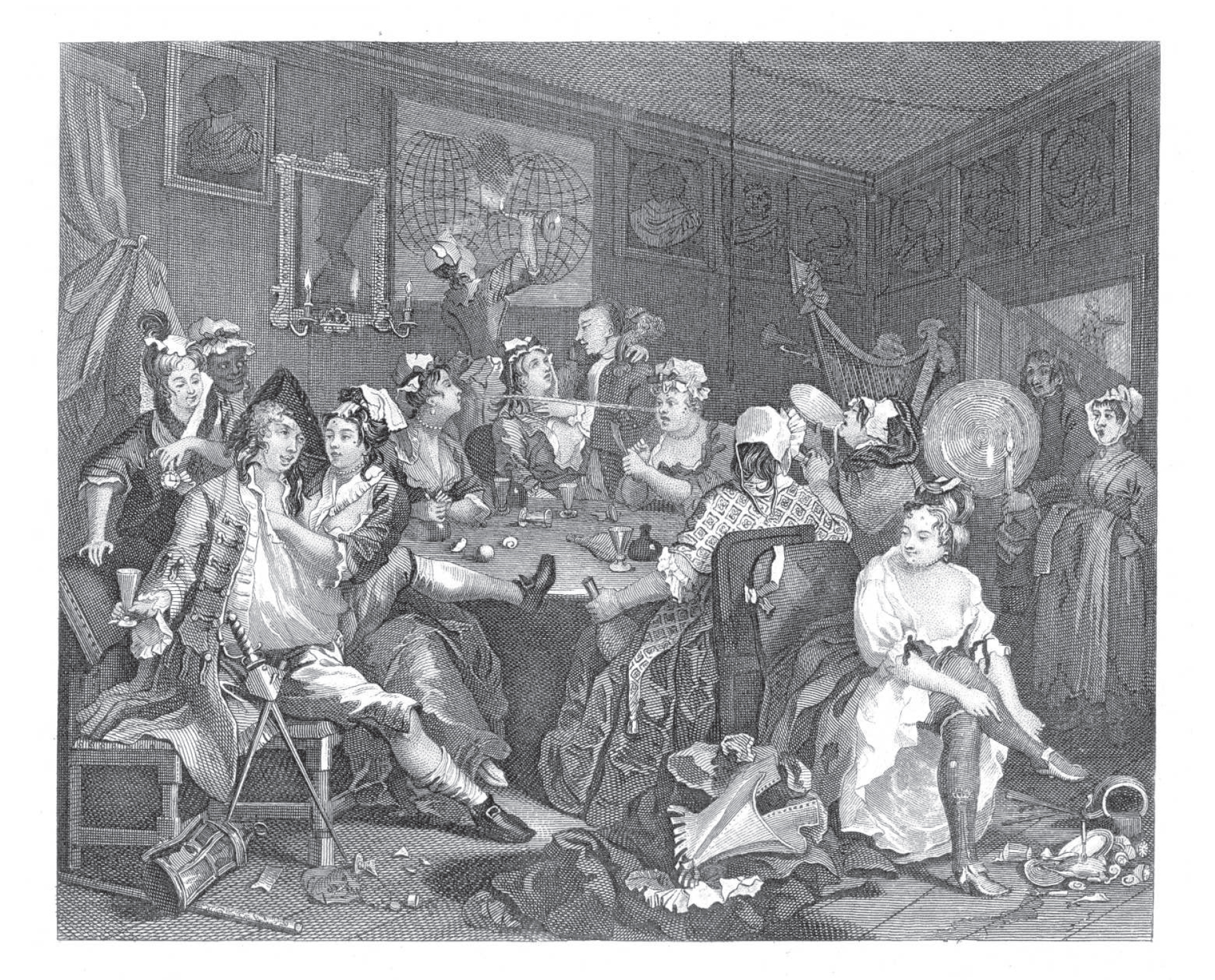 A Rake’s Progress Collection 1 Set of 8 Norwich Cards